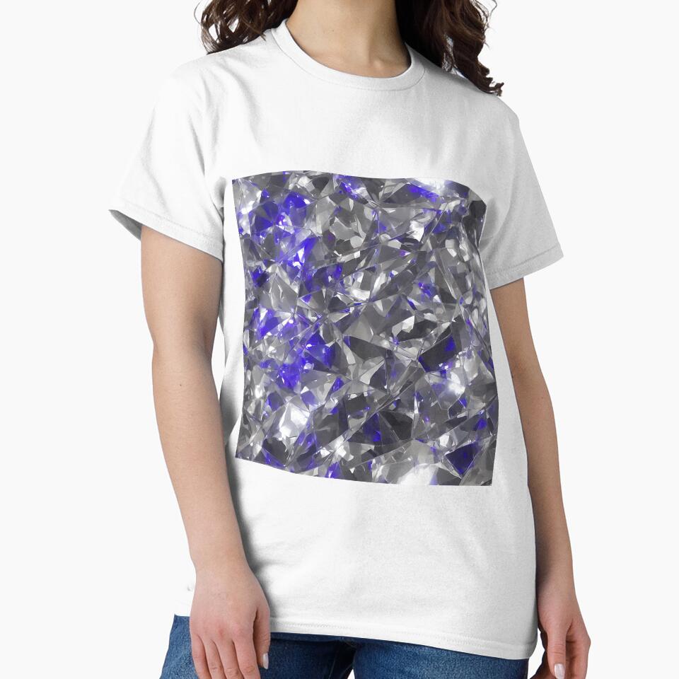 GEOM CRYSTAL - Purple #944545 by SmokinShroomz T-Shirts, Hoodie, Sweatshirt | BlankRebels.com (Image 2)