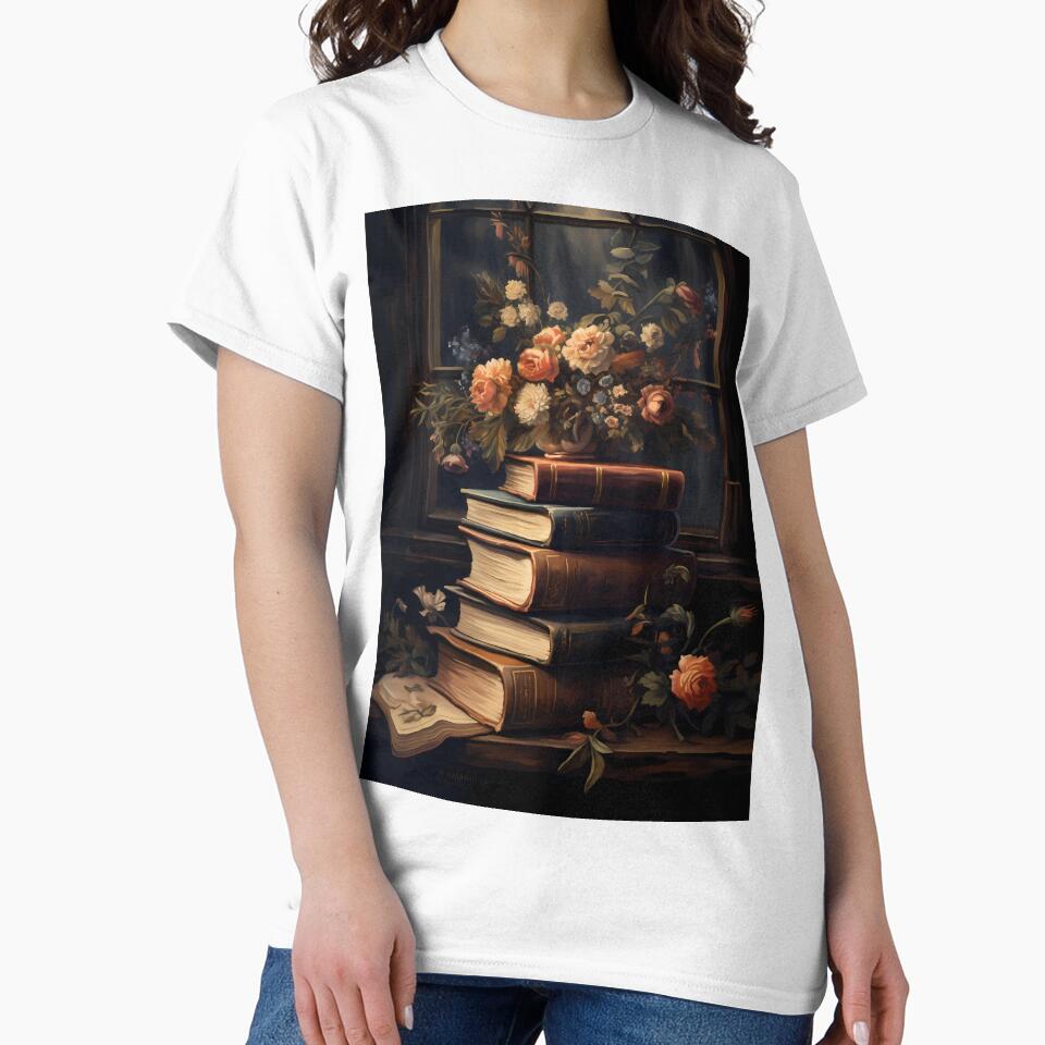 Secret library victorian art dark academia gothic cottagecore decor by Mehak  Khan T-Shirts, Hoodie, Sweatshirt (Image 2)