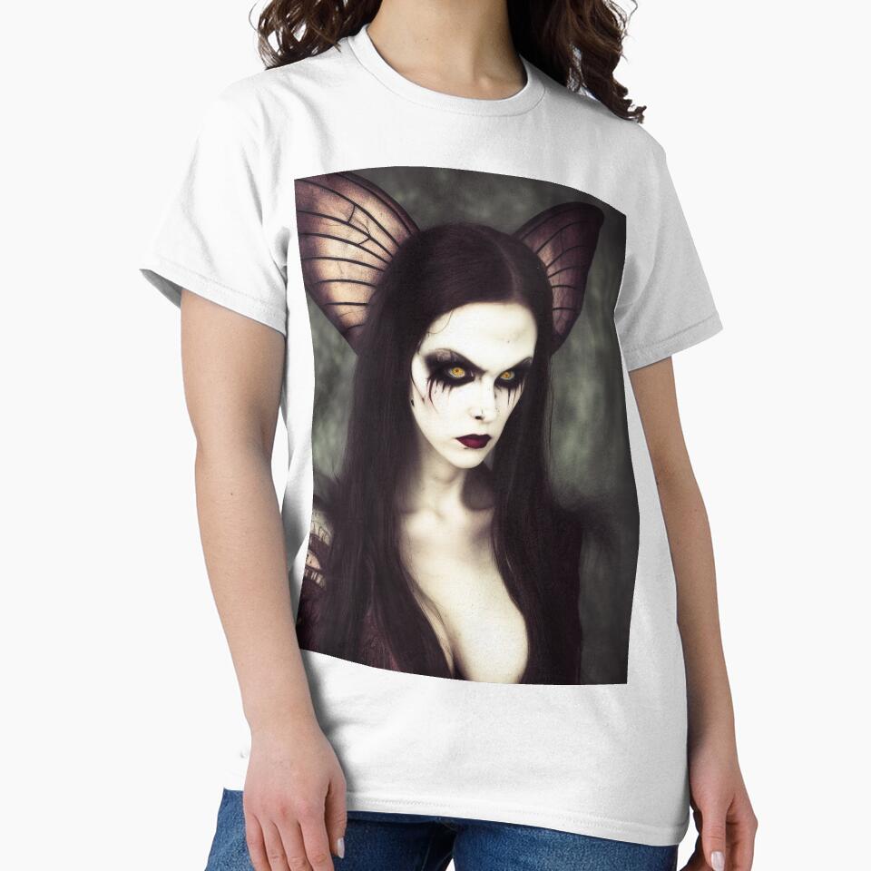 Dark Fairy by SinisterScribs T-Shirts, Hoodie, Sweatshirt | BlankRebels.com (Image 2)