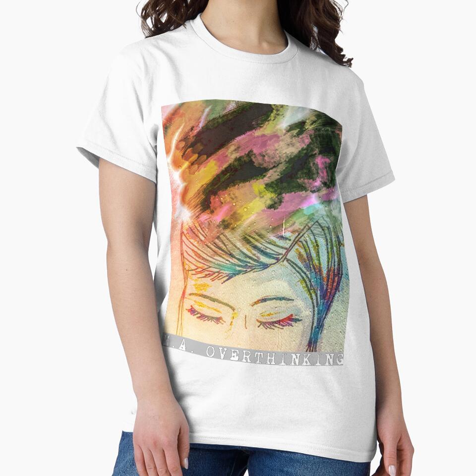 OVERTHINKING by Jesswine T-Shirts, Hoodie, Sweatshirt | BlankRebels.com (Image 2)