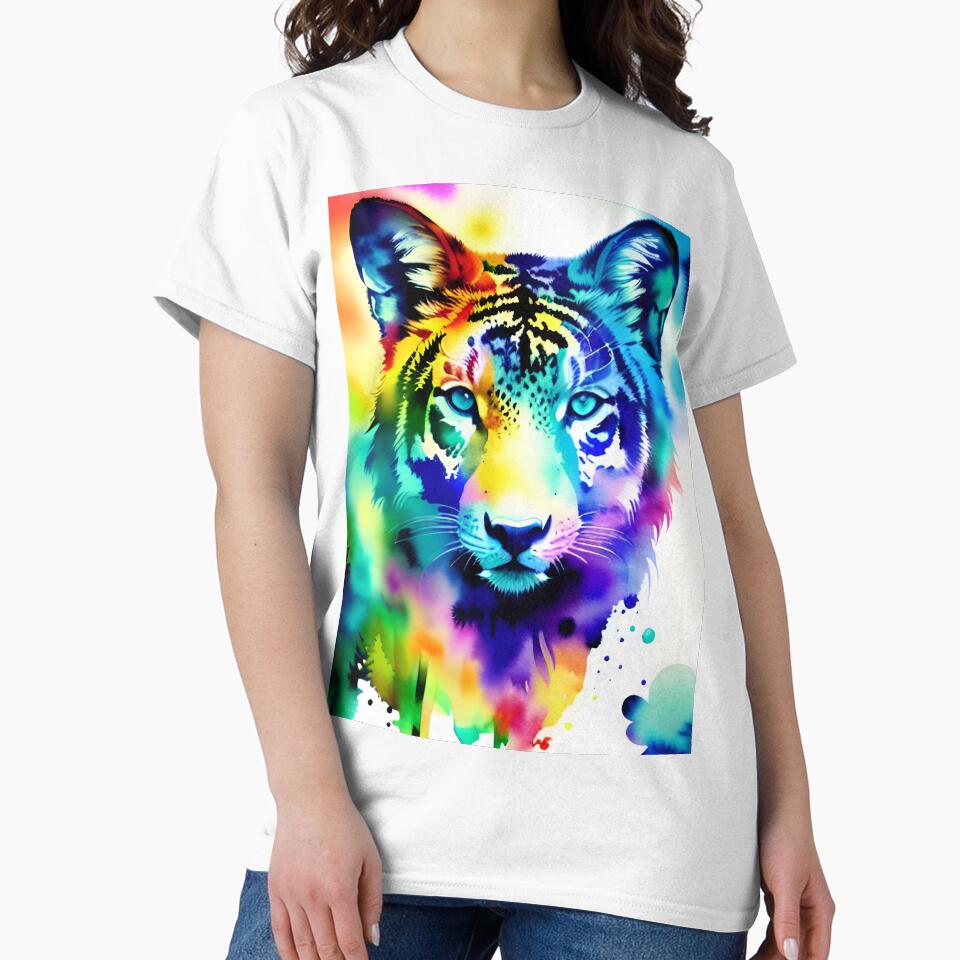 Watercolor animal by MatrixTattoo T-Shirts, Hoodie, Sweatshirt | BlankRebels.com (Image 2)