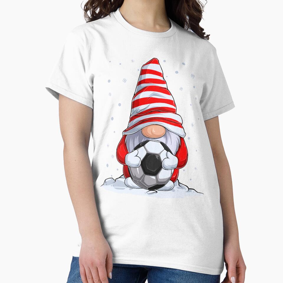 Soccer Christmas Gnome Family Pajamas for Football Lovers by grinta2021