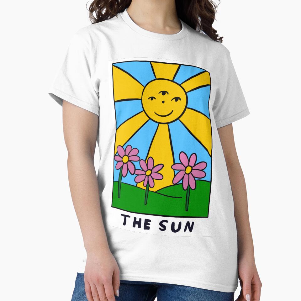 THE SUN tarot card by Theo Altmaier T-Shirts, Hoodie, Sweatshirt | BlankRebels.com (Image 2)