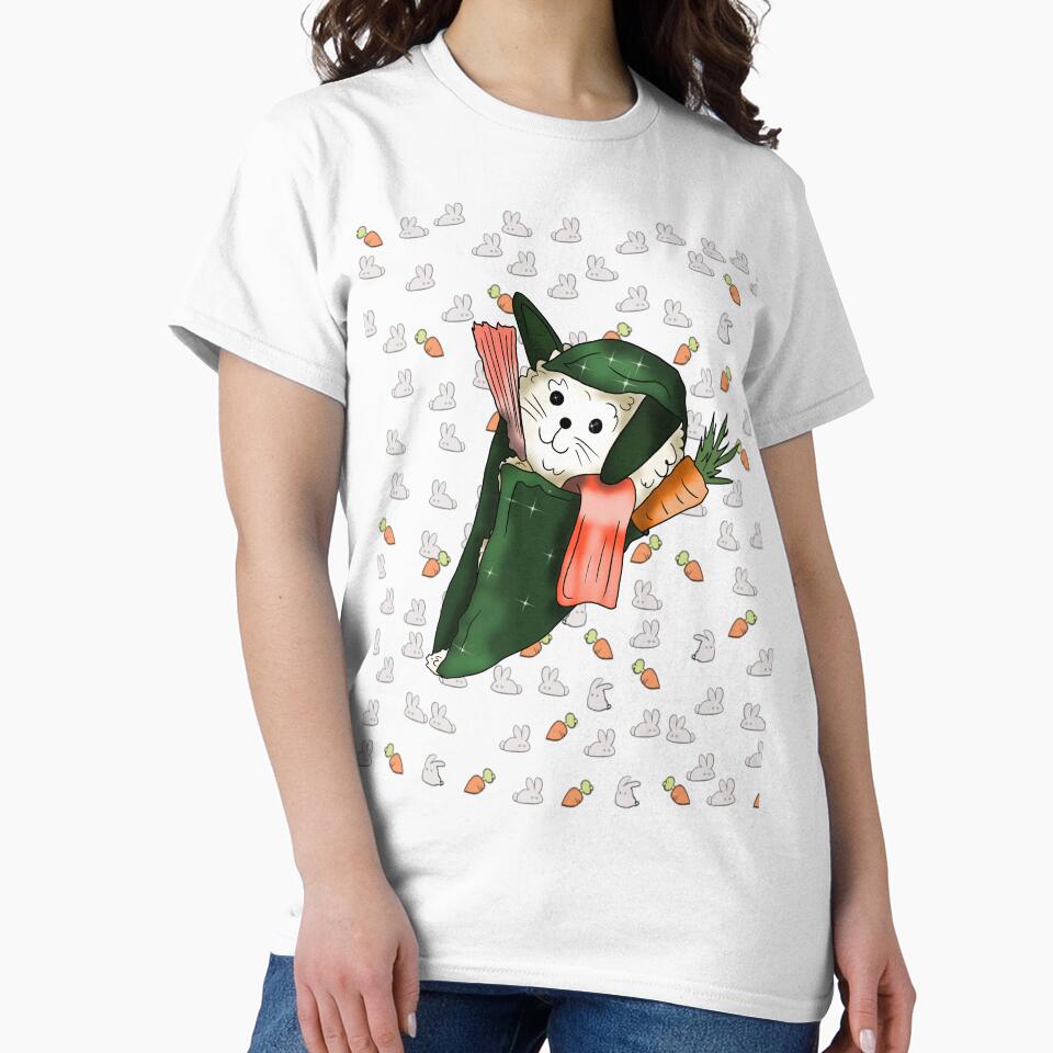 cartoon bunny sushi temaki by CuisineCat