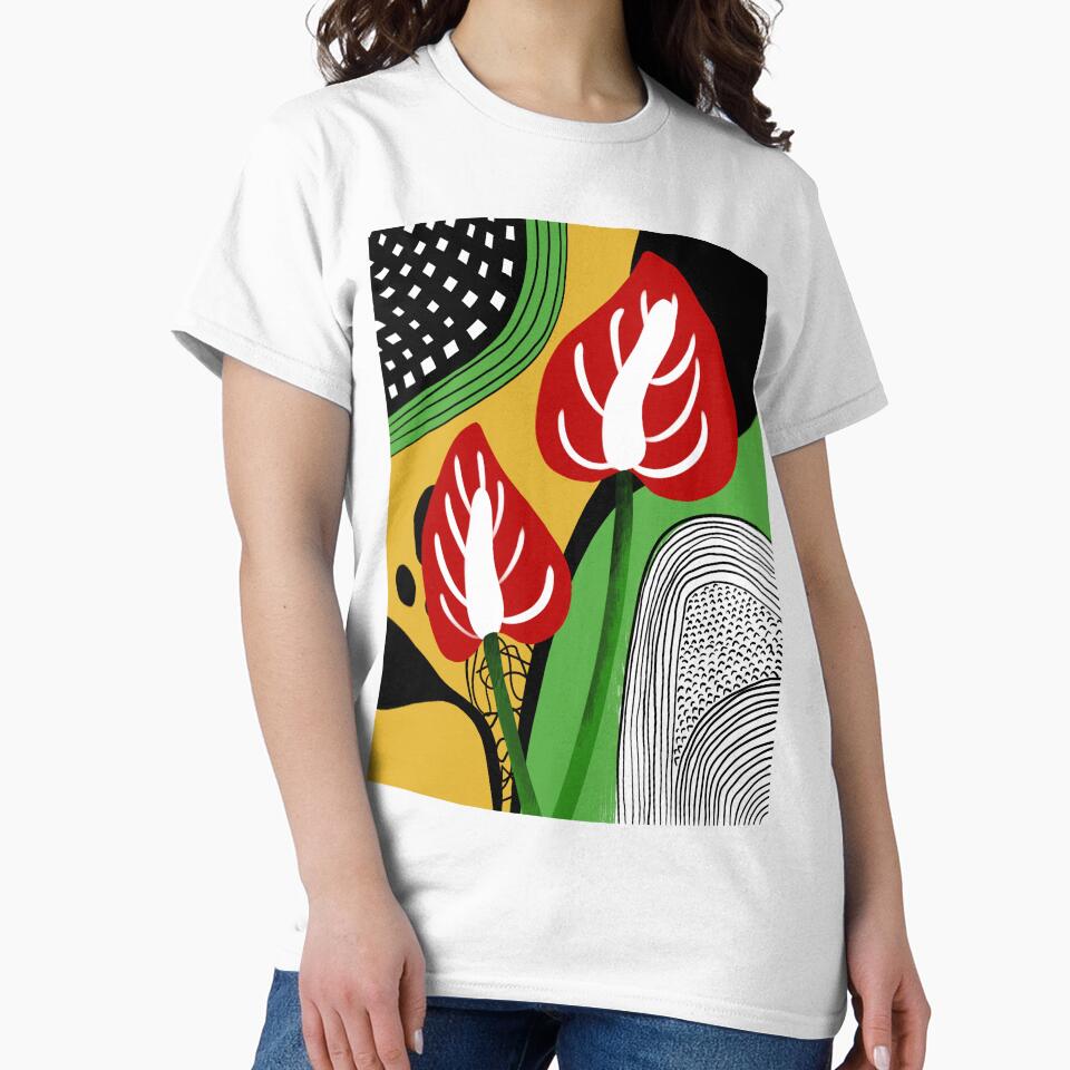 The anthurium by Wilame Lima T-Shirts, Hoodie, Sweatshirt | BlankRebels.com (Image 2)