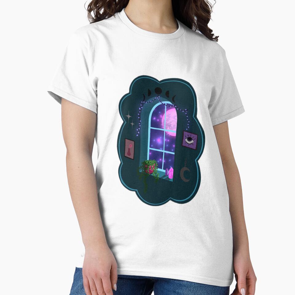magical kawaii window by hgrasel T-Shirts, Hoodie, Sweatshirt | BlankRebels.com (Image 2)