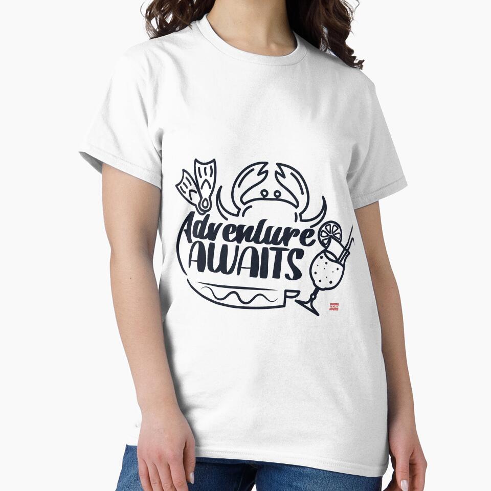 Adventure Awaits Quote T-Shirts, Hoodie, Sweatshirt