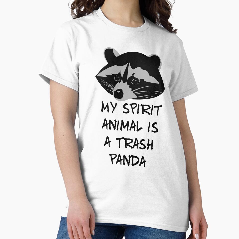 Trash Panda Spirit Animal by dcanimal T-Shirts, Hoodie, Sweatshirt | BlankRebels.com (Image 2)