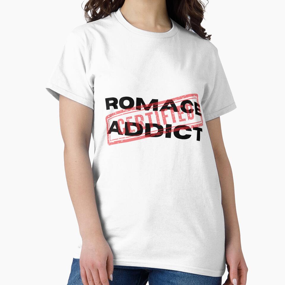 Certified Romance Addict by Luz M. Oroño T-Shirts, Hoodie, Sweatshirt | BlankRebels.com (Image 2)