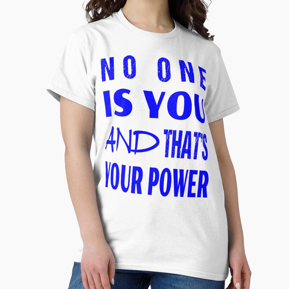 No one is you and that is your power, Motivational quotes, positive words and inspirational sayings for... (Image 2)