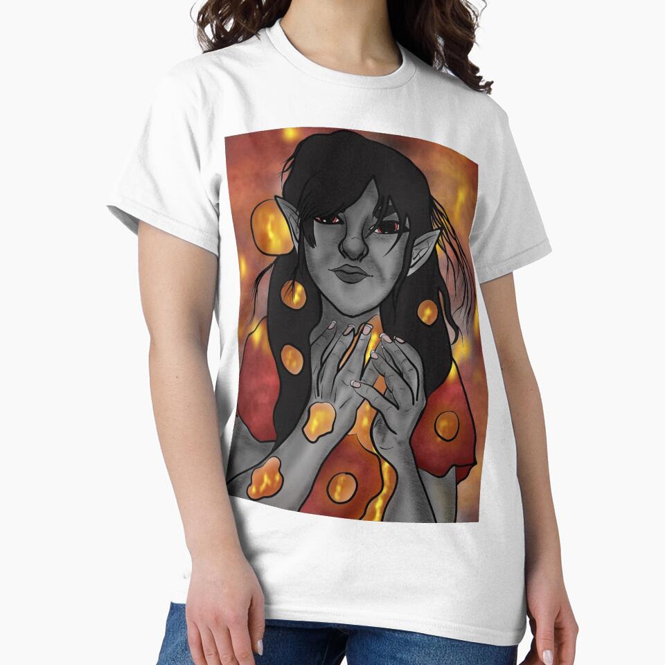 Girl with glowing lights by Thedisc0panda T-Shirts, Hoodie, Sweatshirt | BlankRebels.com (Image 2)