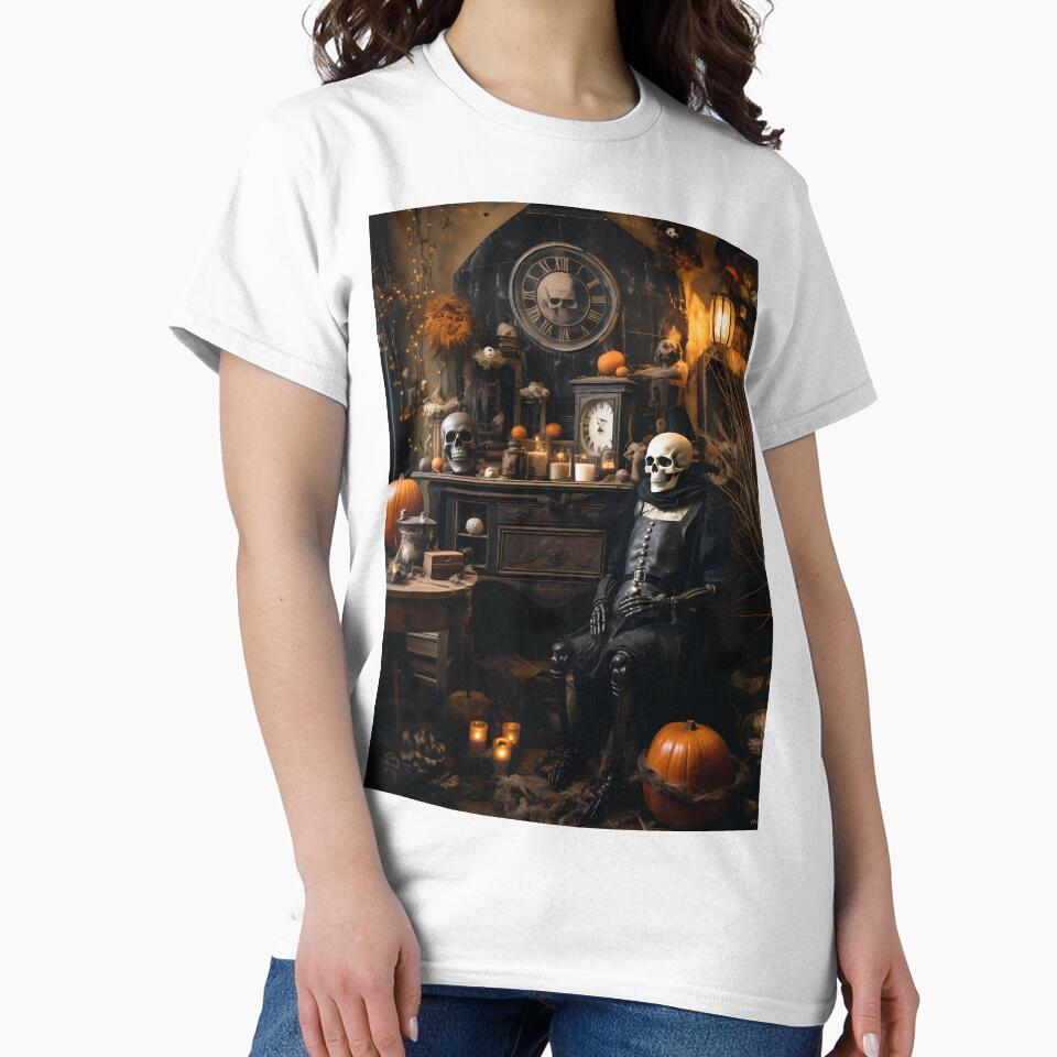 A meeting with death dark academia gothic cottagecore decor by Mehak  Khan T-Shirts, Hoodie, Sweatshirt (Image 2)