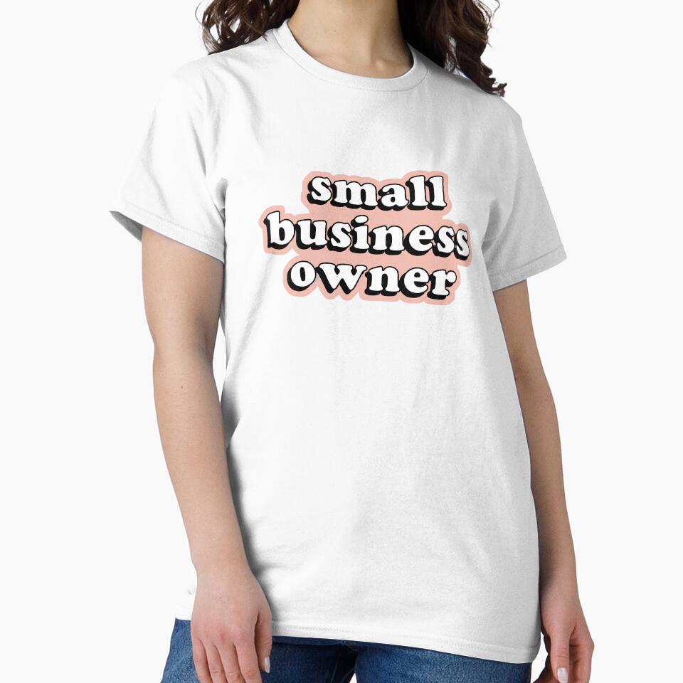 Small Business Owner by Itika Bhattacharjee T-Shirts, Hoodie, Sweatshirt | BlankRebels.com (Image 2)