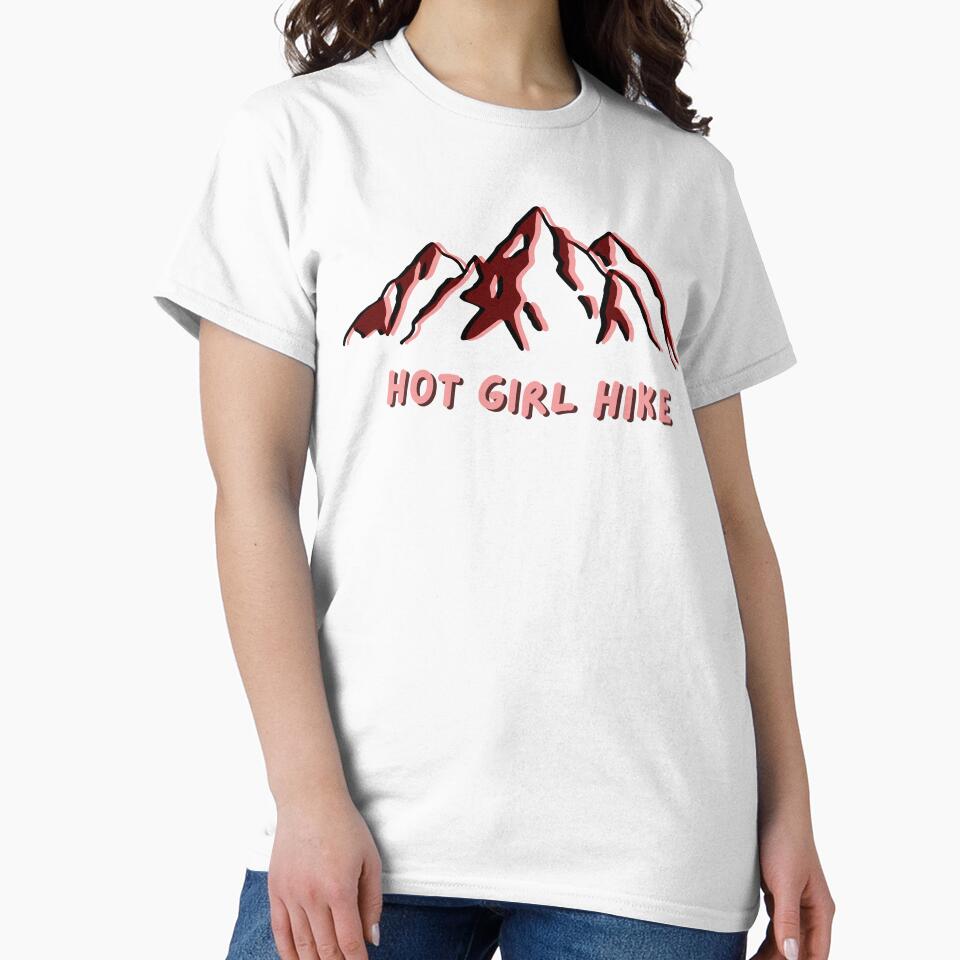 HOT GIRL HIKE by voltedge T-Shirts, Hoodie, Sweatshirt | BlankRebels.com (Image 2)