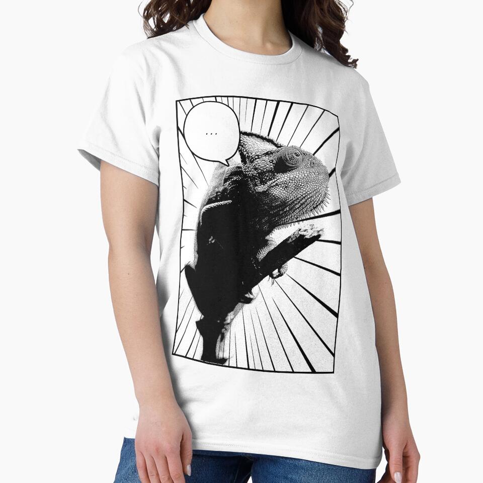 Awkward Chameleon Manga Anime Style by TravelPostcardGems T-Shirts, Hoodie, Sweatshirt | BlankRebels.com (Image 2)