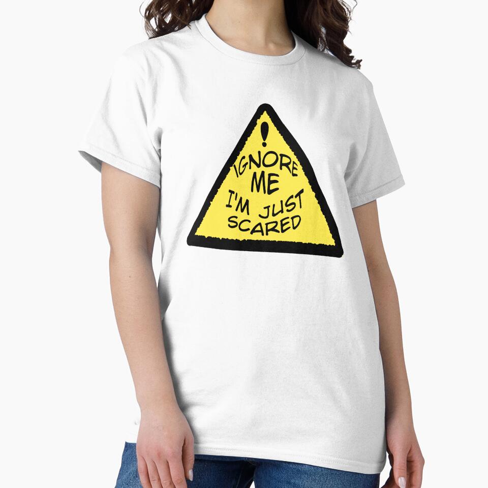 Ignore Me (I'm just scared) by Koi F1ghter T-Shirts, Hoodie, Sweatshirt | BlankRebels.com (Image 2)