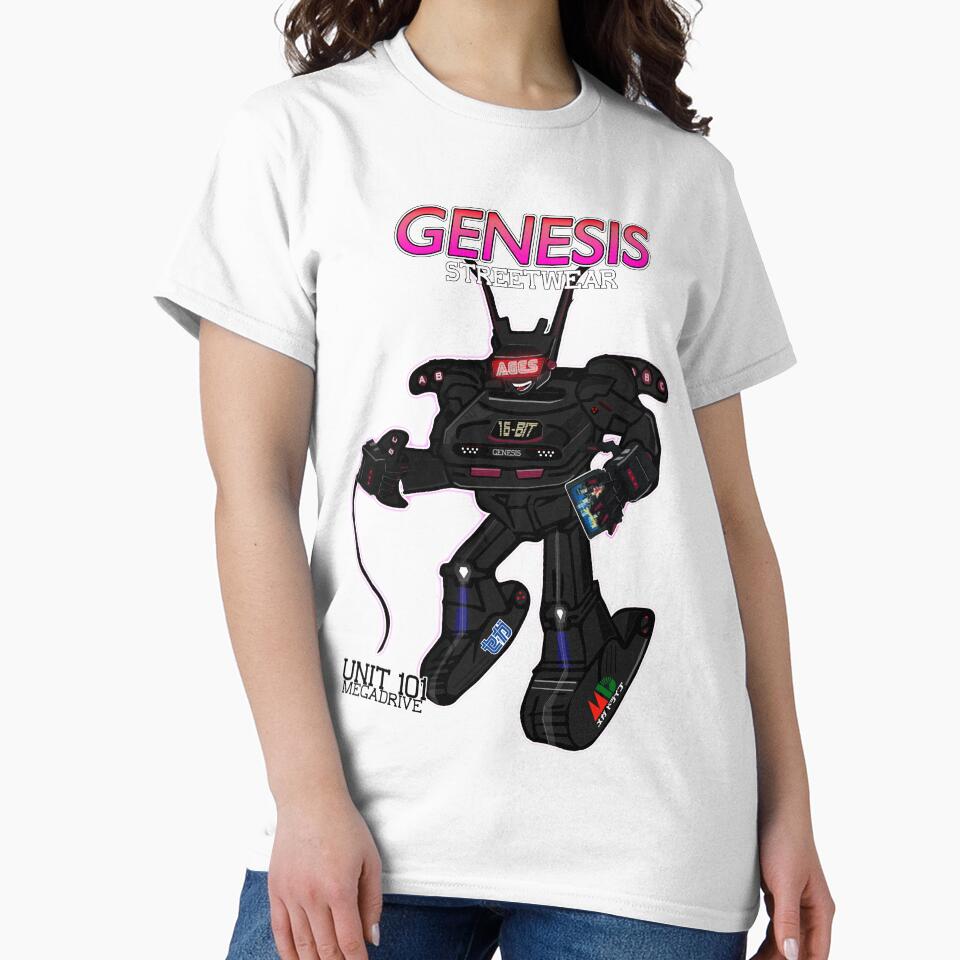 Genesis Streetwear - Mechaconsole by Retromegahero83 T-Shirts, Hoodie, Sweatshirt | BlankRebels.com (Image 2)