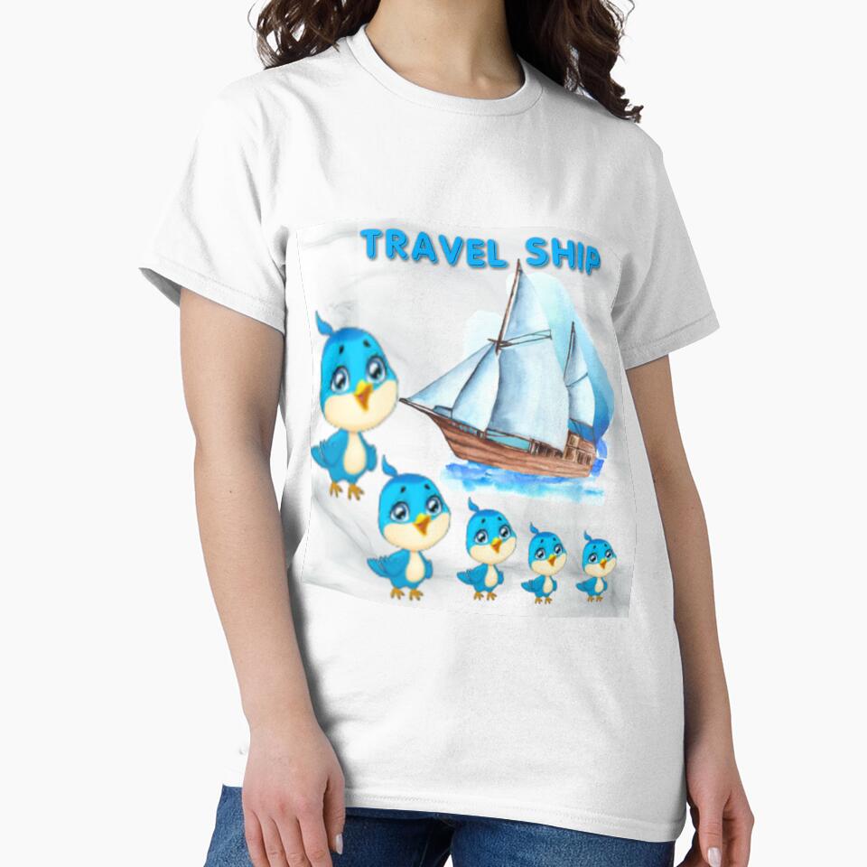Travel Ship by Moni3572 T-Shirts, Hoodie, Sweatshirt | BlankRebels.com (Image 2)