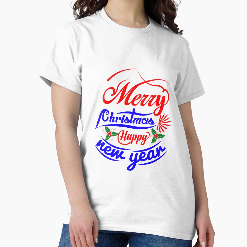 Merry Christmas Happy New Year - Christmas Mood by Delandor T-Shirts, Hoodie, Sweatshirt | BlankRebels.com (Image 2)