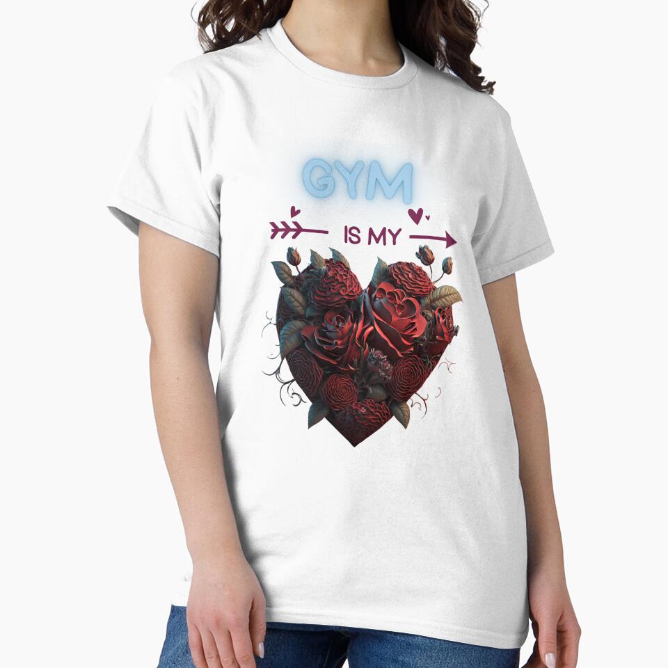 Gym Is My Valentine by Itsheartshop T-Shirts, Hoodie, Sweatshirt | BlankRebels.com (Image 2)