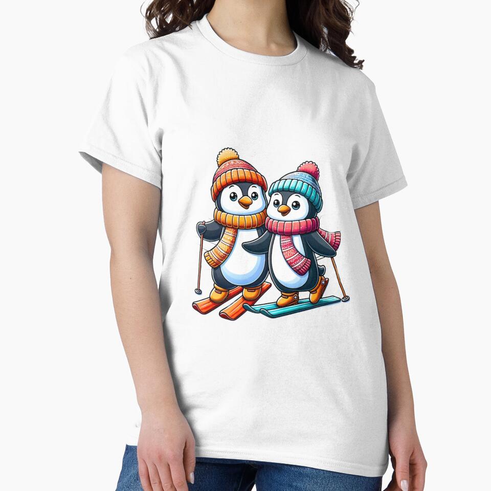 Penguin couple by VeritasLuna T-Shirts, Hoodie, Sweatshirt | BlankRebels.com (Image 2)