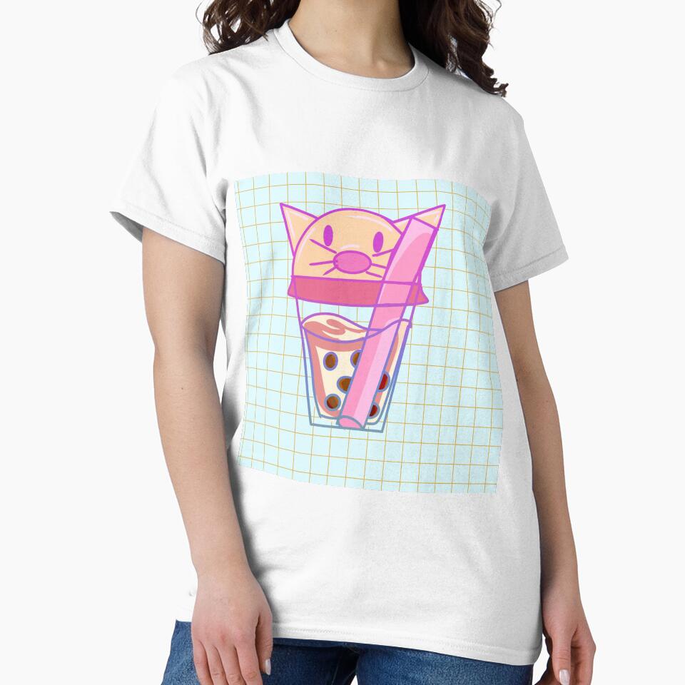 Cat Bubble tea by Thedisc0panda T-Shirts, Hoodie, Sweatshirt | BlankRebels.com (Image 2)