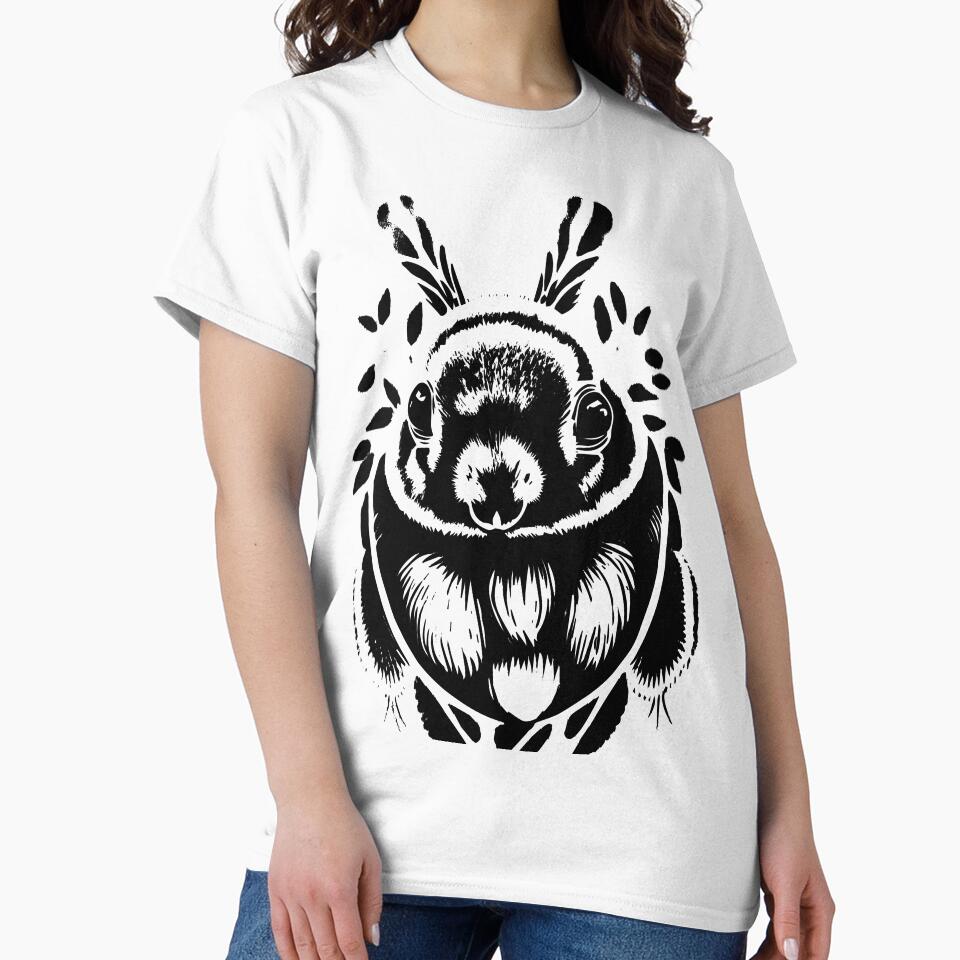 bunny bee tattoo style by badbug T-Shirts, Hoodie, Sweatshirt | BlankRebels.com (Image 2)