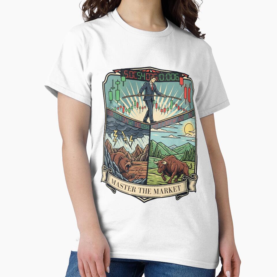 Master The Market by Balancing by ofek-art1st T-Shirts, Hoodie, Sweatshirt | BlankRebels.com (Image 2)