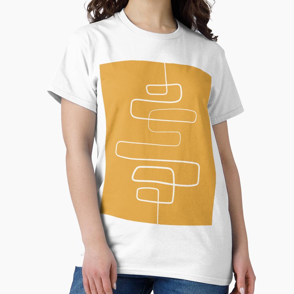Minimalist Abstract Line Art 01-03 by PAPER MOON art & design T-Shirts, Hoodie, Sweatshirt | BlankRebels.com (Image 2)
