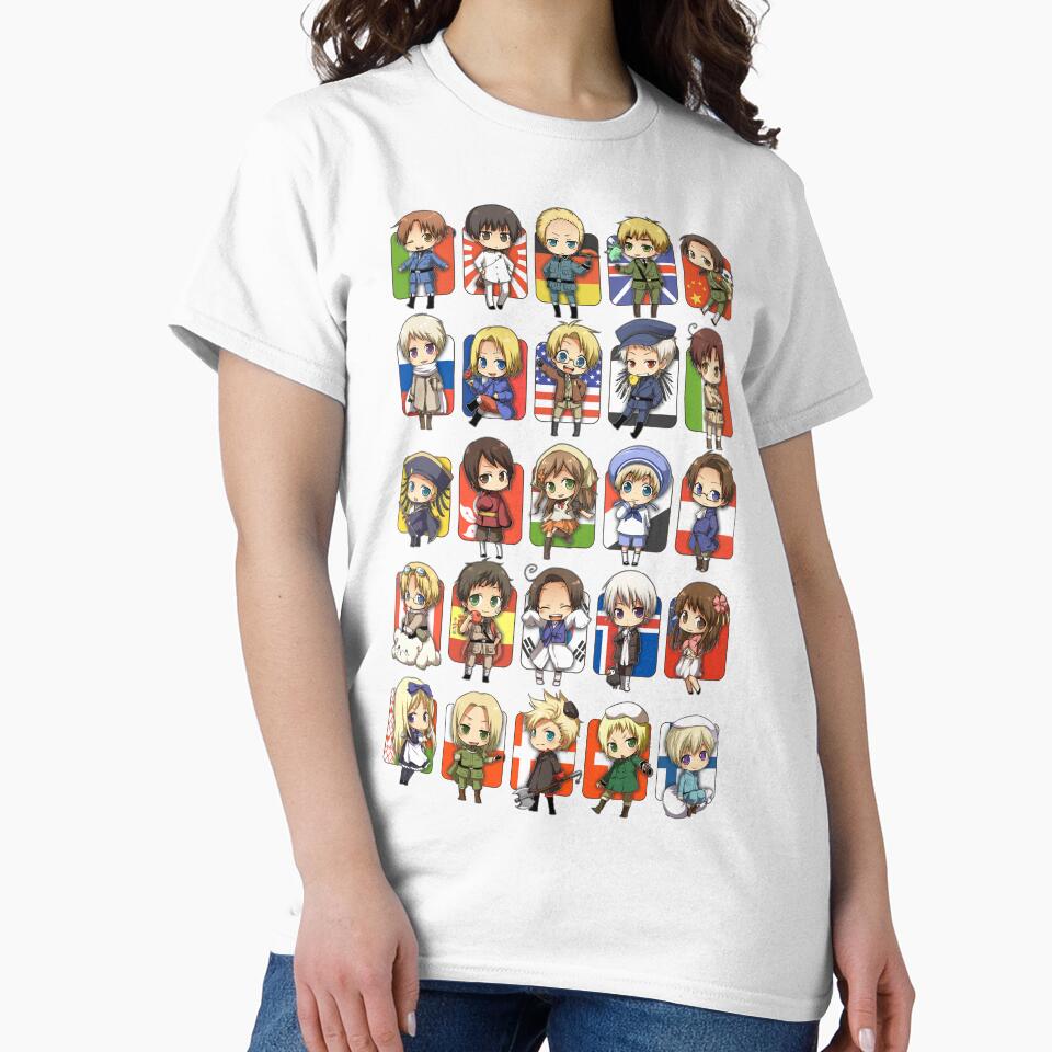 Hetalia Group by banafria T-Shirts, Hoodie, Sweatshirt | BlankRebels.com (Image 2)