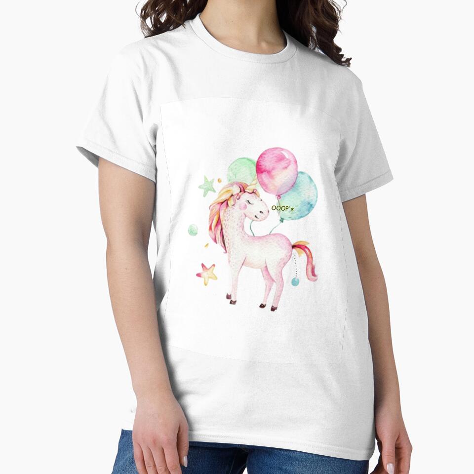 OOOPs Unicorn Made a Pooh-Pooh by Rowena Jones T-Shirts, Hoodie, Sweatshirt | BlankRebels.com (Image 2)