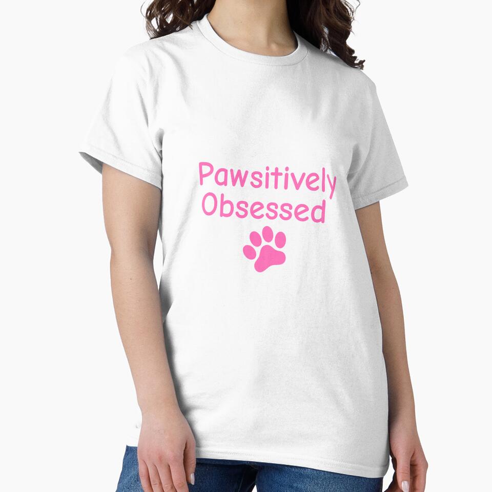 Pawsitively Obsessed Pet Sticker by Bith-Printables T-Shirts, Hoodie, Sweatshirt | BlankRebels.com (Image 2)