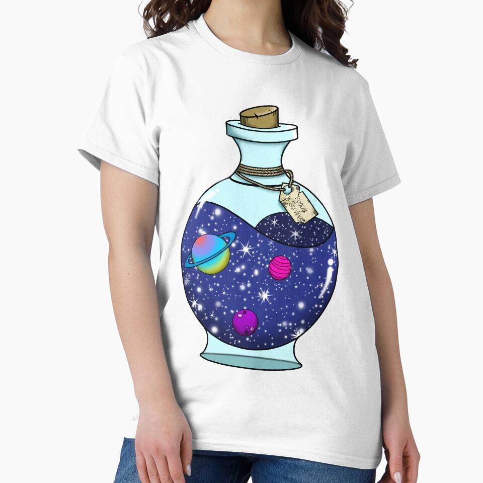 Bottle of Space by GreySkiesArt T-Shirts, Hoodie, Sweatshirt | BlankRebels.com (Image 2)