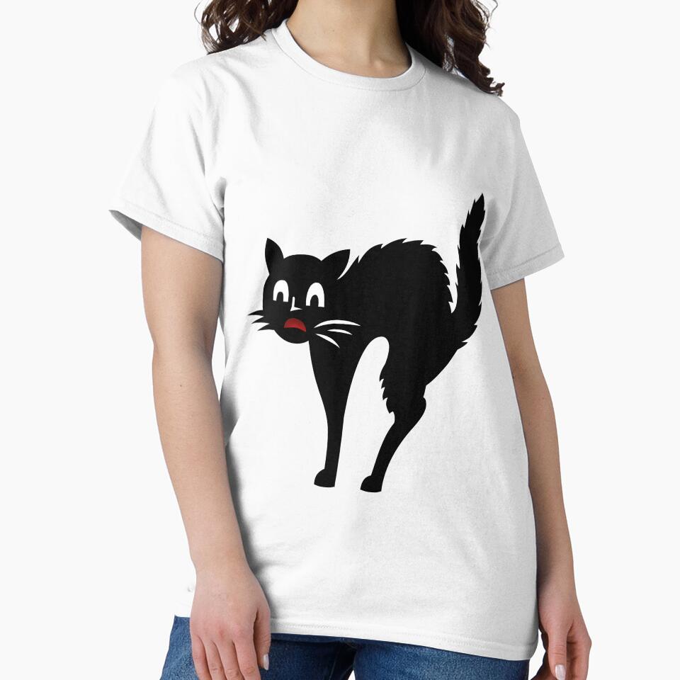 Halloween Scaredy Cat by Gravityx9 T-Shirts, Hoodie, Sweatshirt | BlankRebels.com (Image 2)