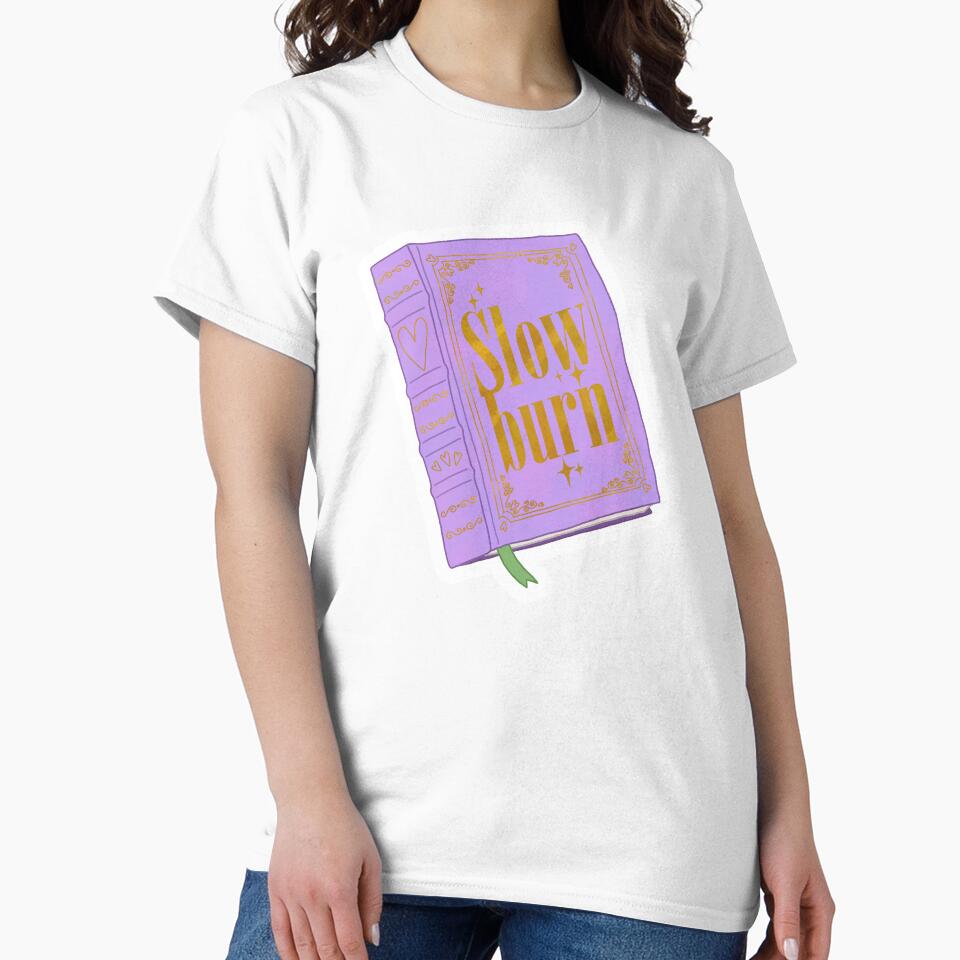 Slow Burn romance trope by SloaneDesigns T-Shirts, Hoodie, Sweatshirt | BlankRebels.com (Image 2)