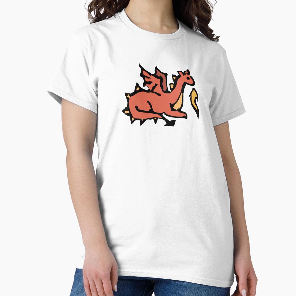 Cute Little Dragon With Fire by bassoongirl123 T-Shirts, Hoodie, Sweatshirt | BlankRebels.com (Image 2)