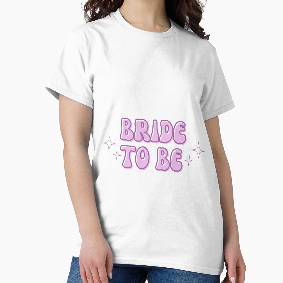 Bride To Be in Purple by Alli Marie Designs T-Shirts, Hoodie, Sweatshirt | BlankRebels.com (Image 2)