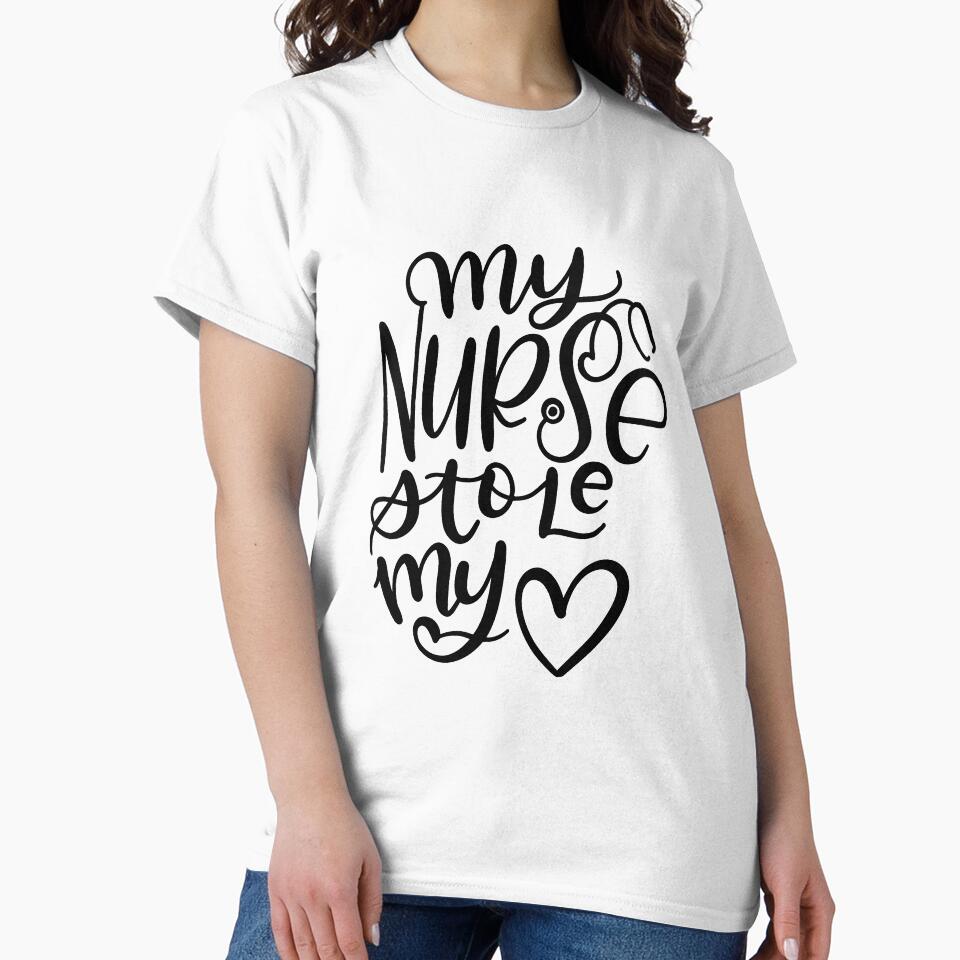 My Nurse Stole My Heart by Miaramar T-Shirts, Hoodie, Sweatshirt | BlankRebels.com (Image 2)