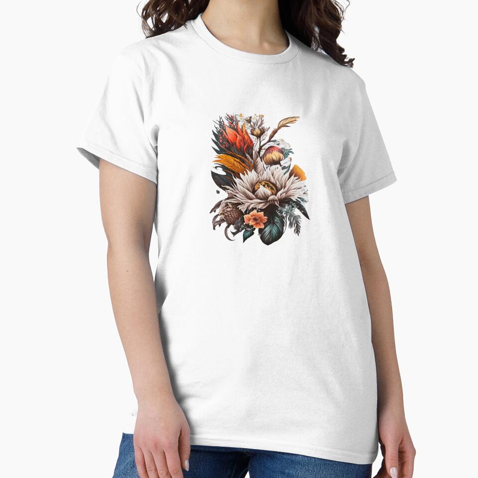 Aesthetic Colorful Flowers by Giggl'n Gopher T-Shirts, Hoodie, Sweatshirt | BlankRebels.com (Image 2)