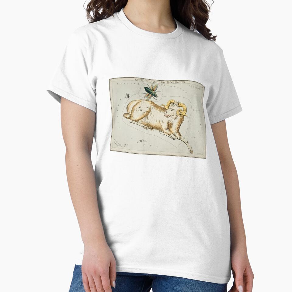 Aries Zodiac Horoscope Astrology Astronomy Poster by Old Soul Vintage T-Shirts, Hoodie, Sweatshirt (Image 2)
