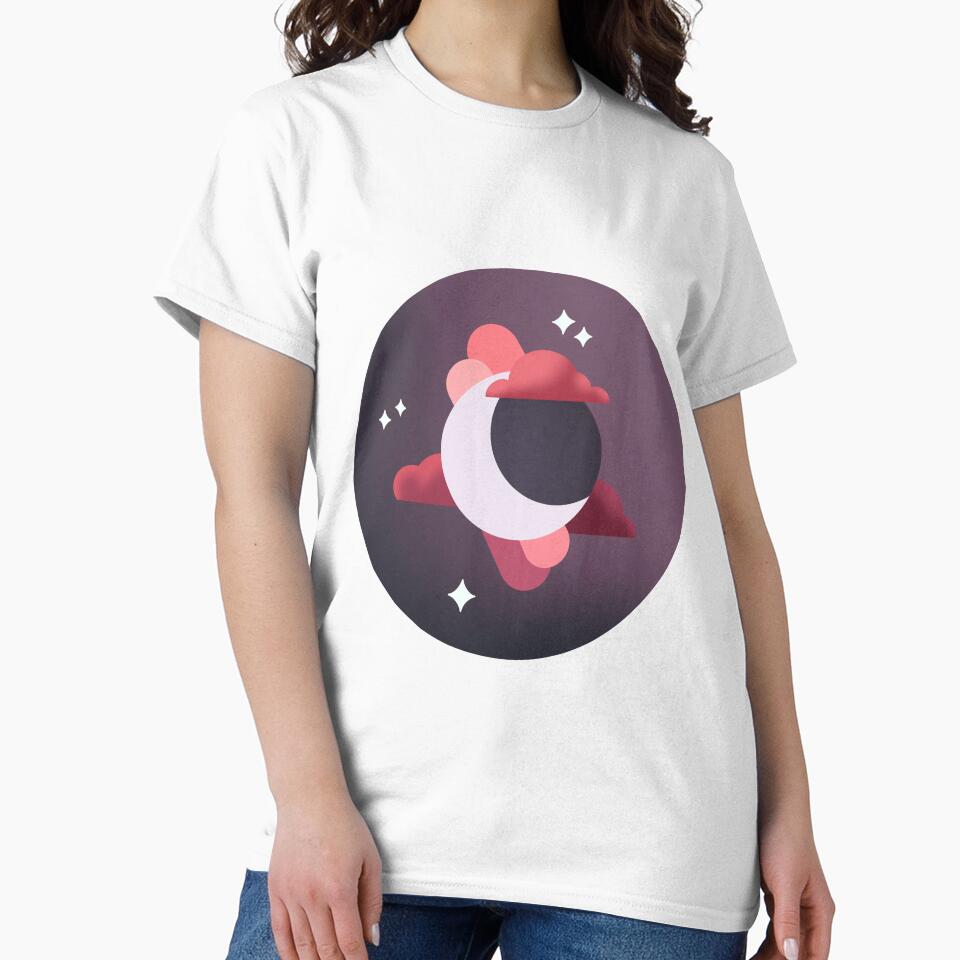 Crescent Moon by BubblegumMagick T-Shirts, Hoodie, Sweatshirt | BlankRebels.com (Image 2)