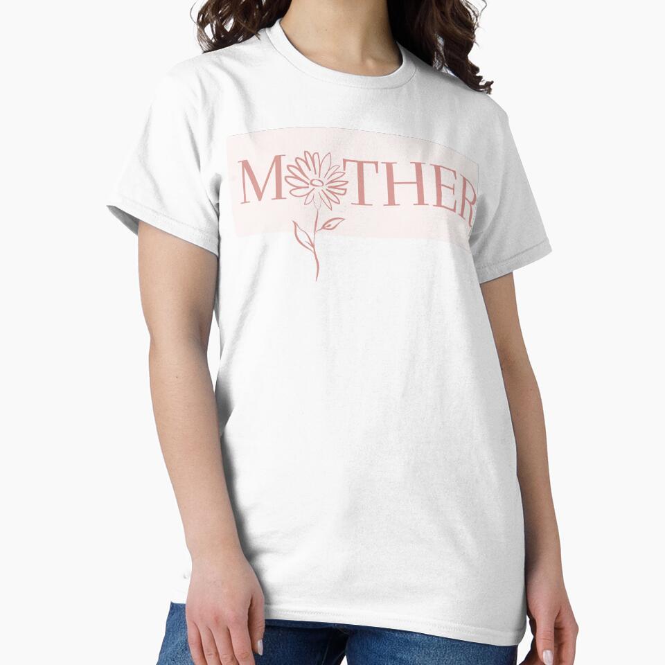 Mothers Day- Mother with a Daisy by Braumies T-Shirts, Hoodie, Sweatshirt | BlankRebels.com (Image 2)