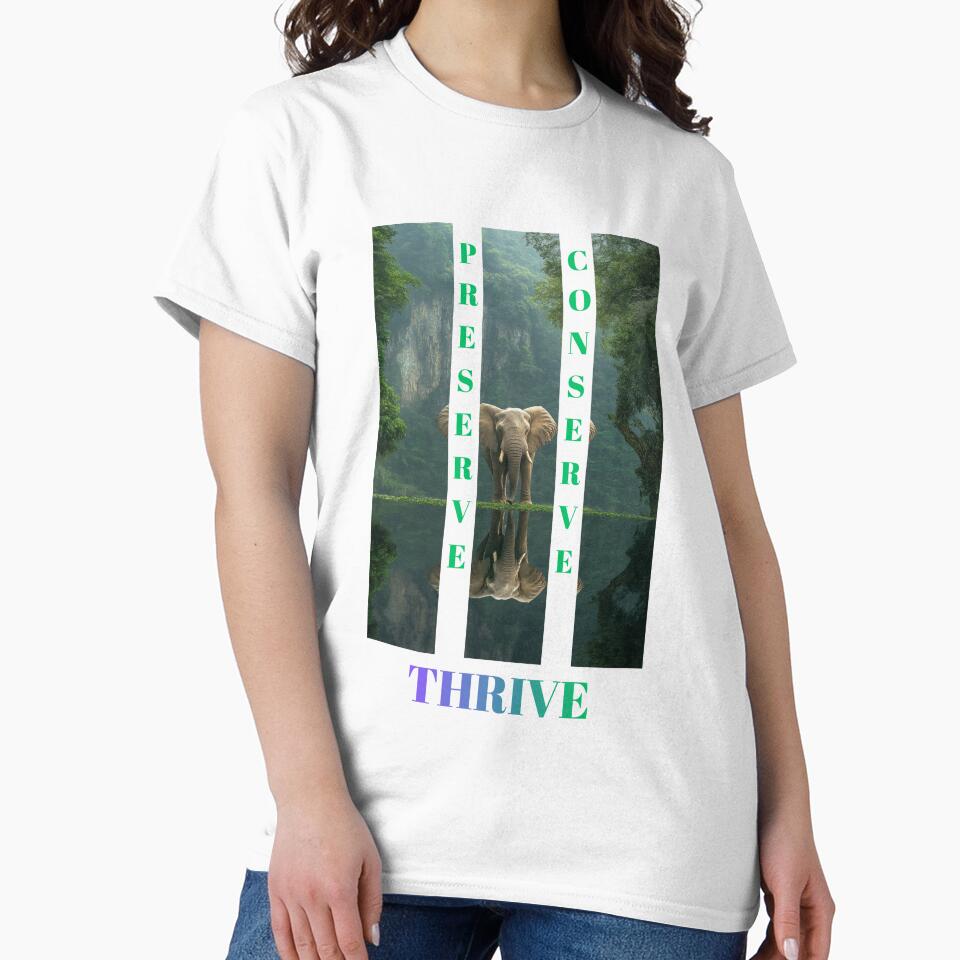 Preserve Conserve Thrive by AyahTees