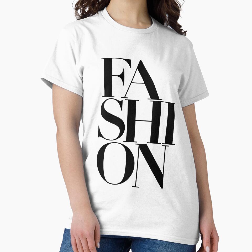 Fashion Typography Minimalist Bold Statement by ARTROGAN