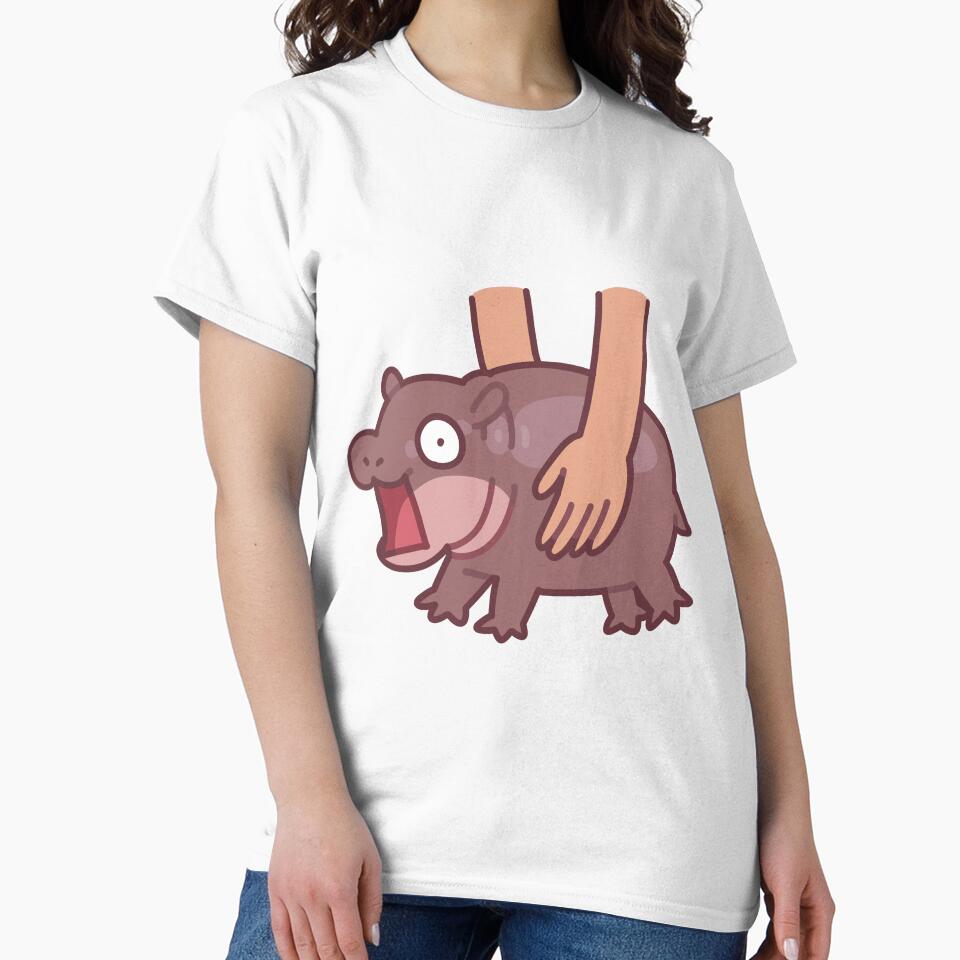 Airlifted Hippo by Nyanchovy T-Shirts, Hoodie, Sweatshirt | BlankRebels.com (Image 2)