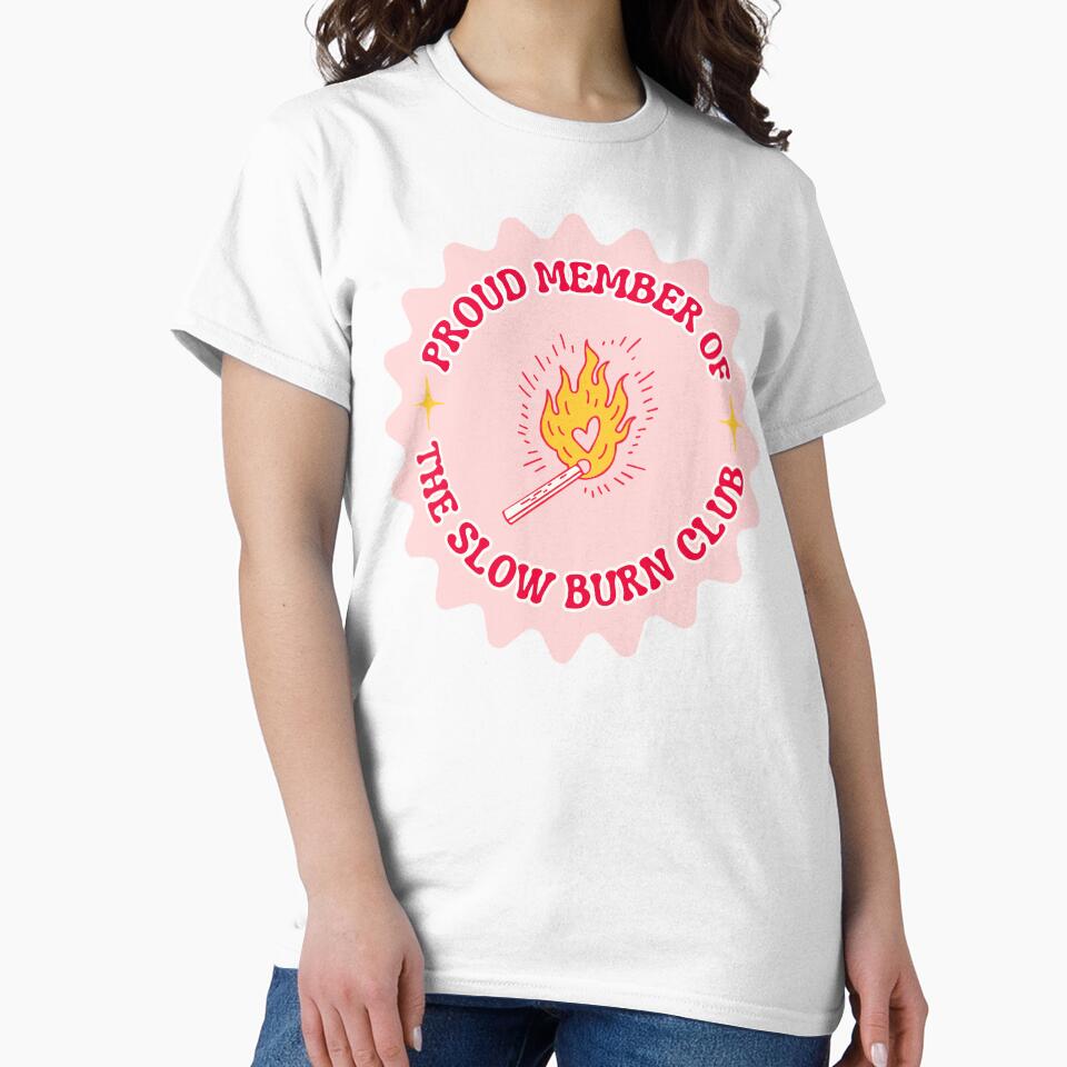 Slow Burn Club by Bookish Behaviour T-Shirts, Hoodie, Sweatshirt | BlankRebels.com (Image 2)