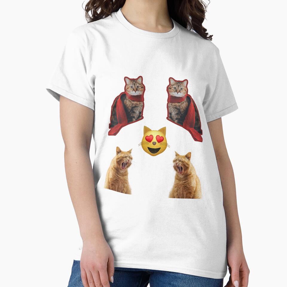 CUTE CATS STICKER PACKS by alaasobhi T-Shirts, Hoodie, Sweatshirt | BlankRebels.com (Image 2)