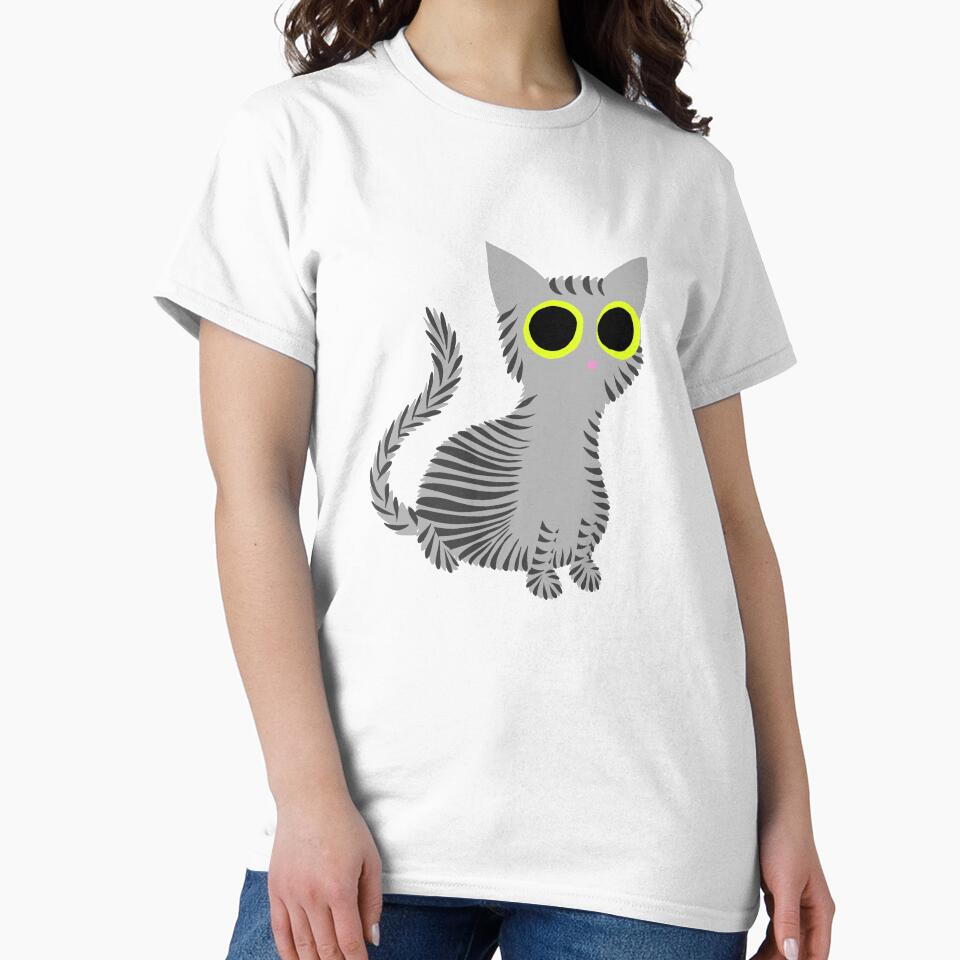 Striped Cat by SimritaArt