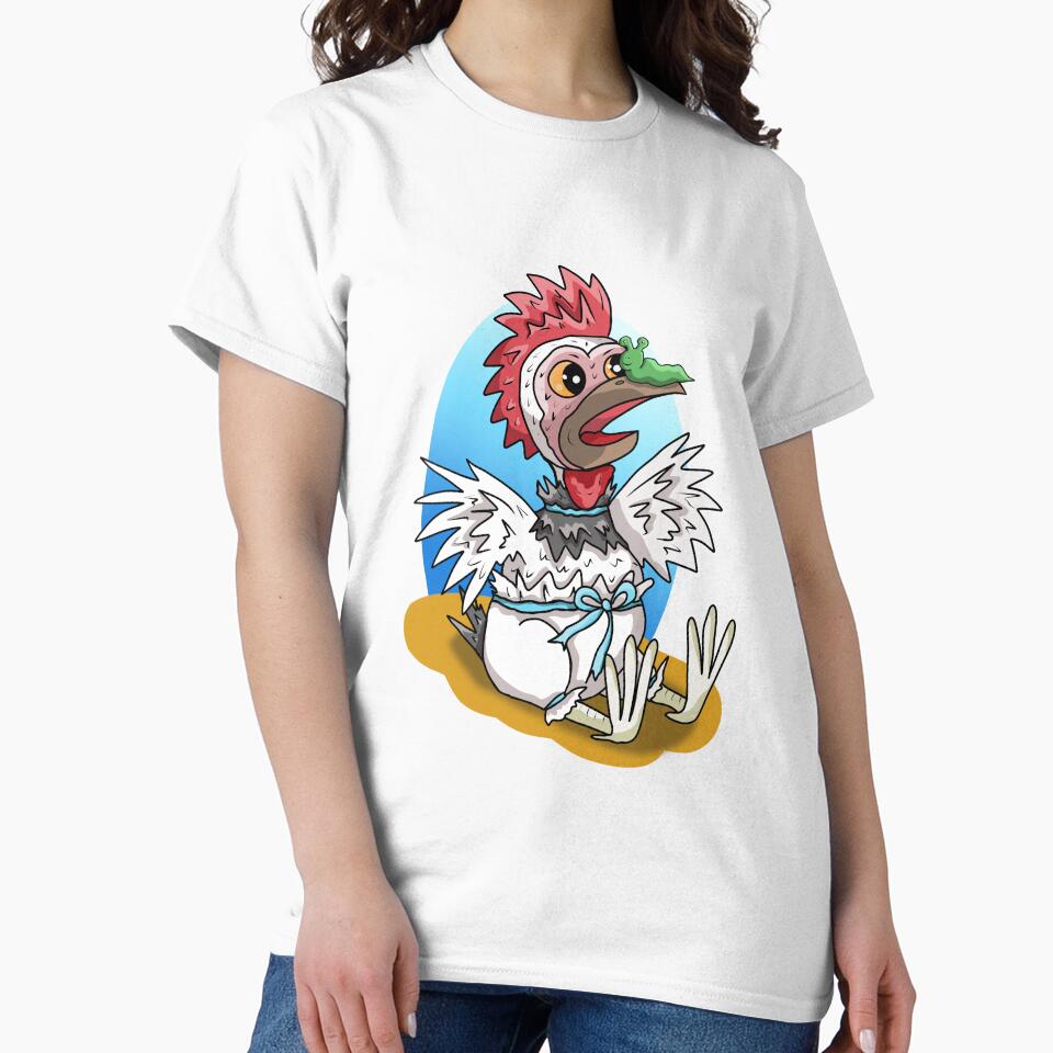 Suzie the cartoon chicken by BeingNow