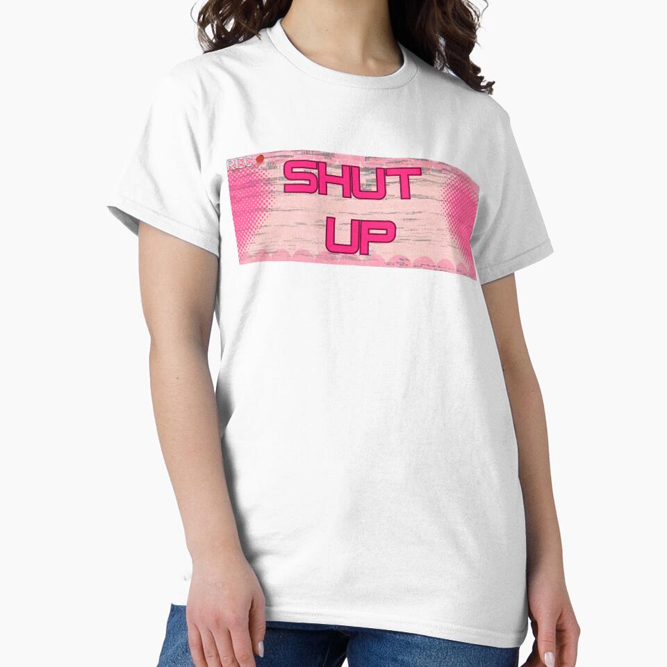 Shut Up | Y2k Cute Pastel Design by CyberangelPrint T-Shirts, Hoodie, Sweatshirt | BlankRebels.com (Image 2)
